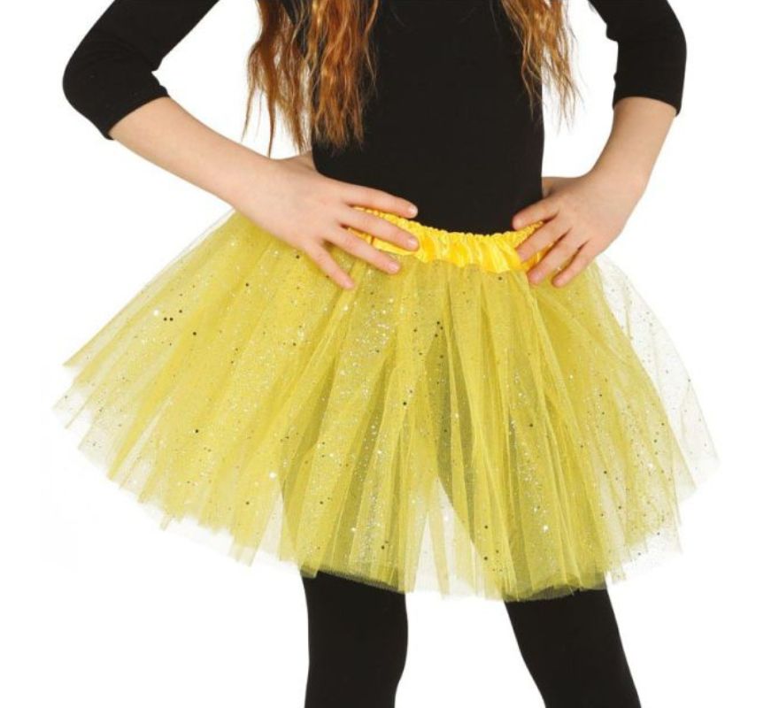 Tutú con Brillantes en varios colores para niña