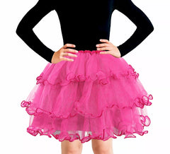 Tut� arricciato da 30 cm per bambine in vari colori