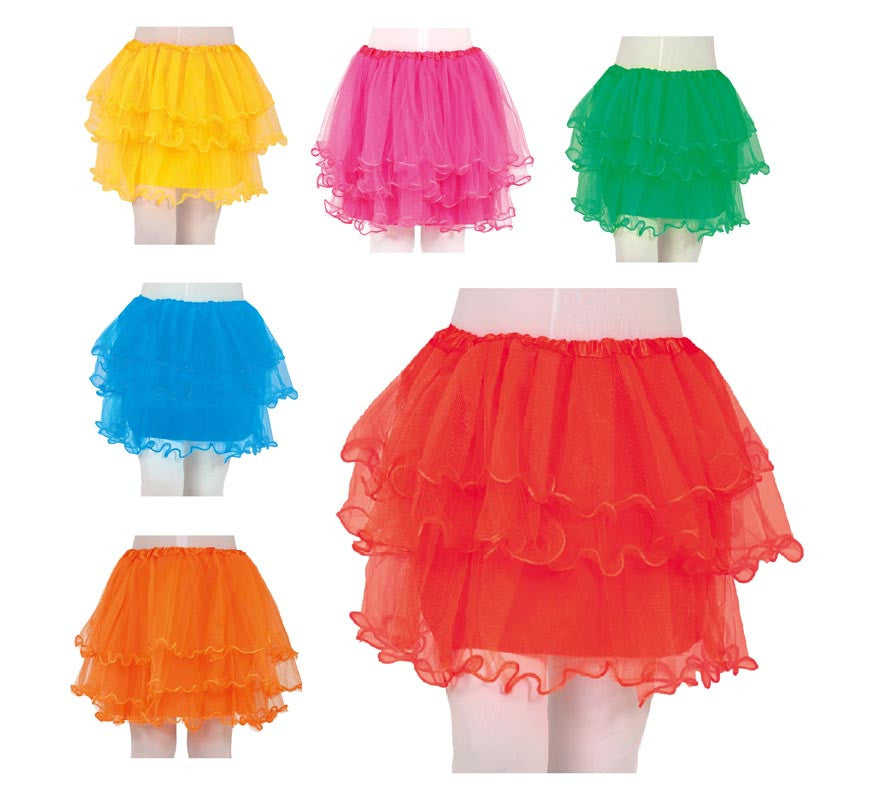 Translation missing: it.Tutú con Volantes de 35 cm Infantil en varios colores