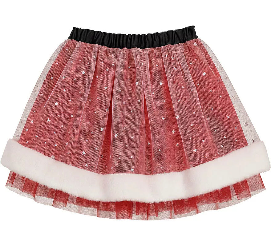 Tutú de Mamá Noel infantil 30 cm