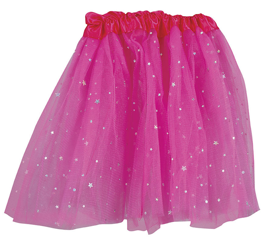 Tutú Estrellas Brillantes en varios colores de 30 cm