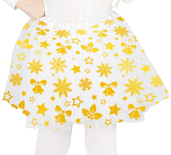 Tutù per bambini con stelle dorate da 30 cm