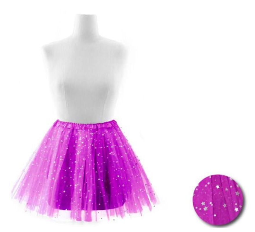 Translation missing: it.Tutú Estrellas en varios colores para mujer de 40 cm