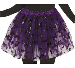 Tutù lilla con pipistrelli da 40 cm