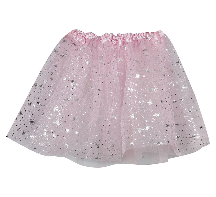 Translation missing: es.Tutú rosa con Corazones de 30 cm infantil