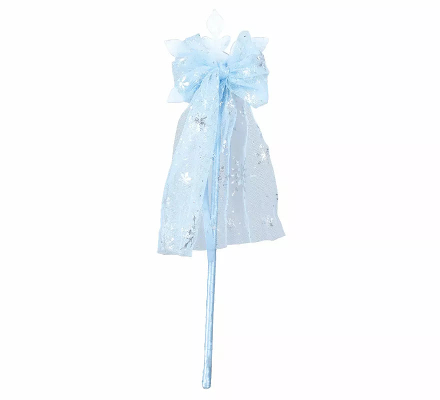 Translation missing: es.Varita Azul con Estrella y Velo de 35 cm