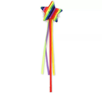 Varita con Estrella Arcoíris de 35 cm