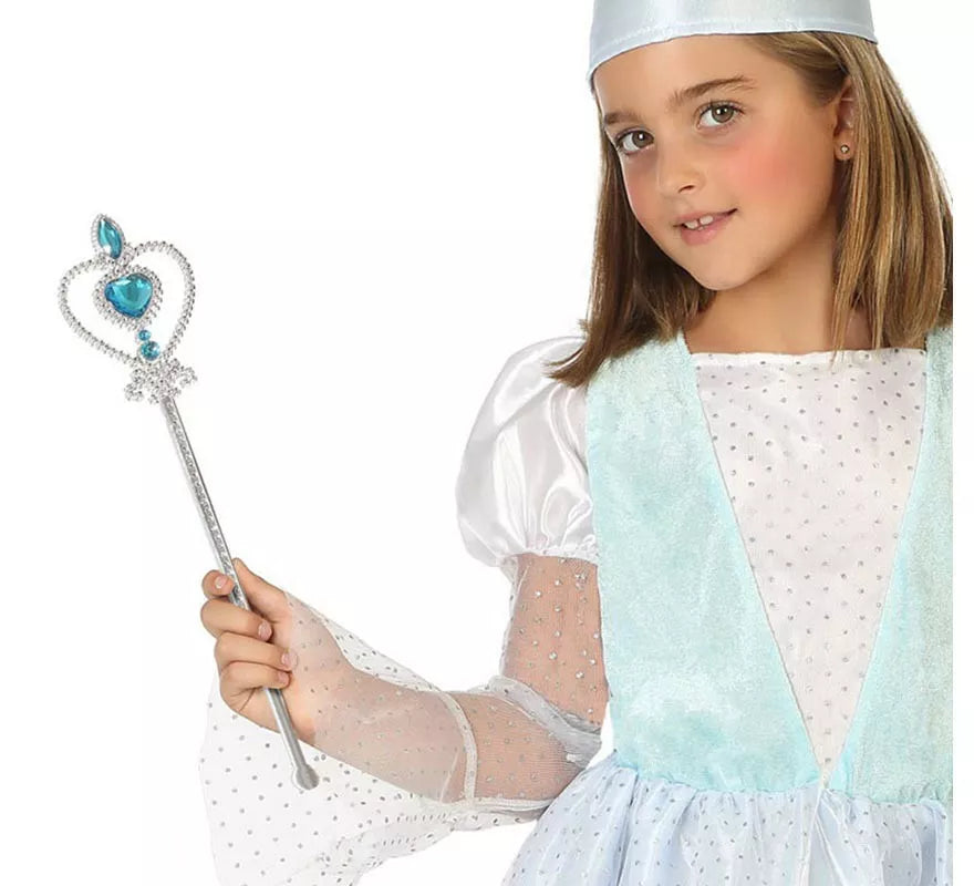 Translation missing: it.Varita Plateada de Princesa de 32 cm