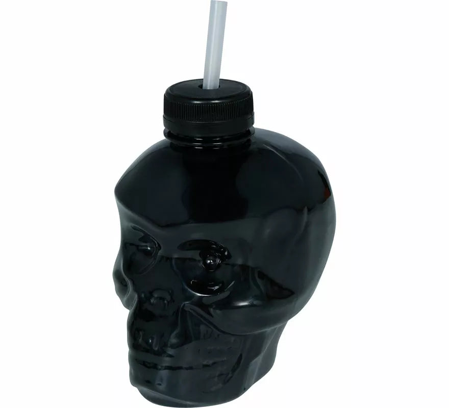 Translation missing: it.Vaso Calavera con Pajita de 14 cm