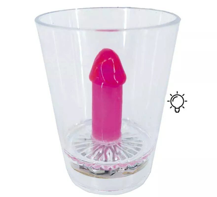 Translation missing: es.Vaso con Pene púrpura con luz