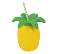 Bicchiere Ananas con Cannuccia da 20 cm