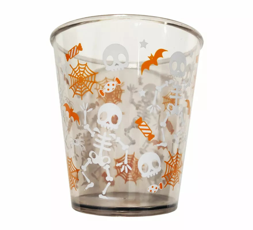 Translation missing: es.Vaso Halloween Esqueleto 10 cm