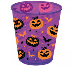 Bicchiere Halloween lilla 10 cm