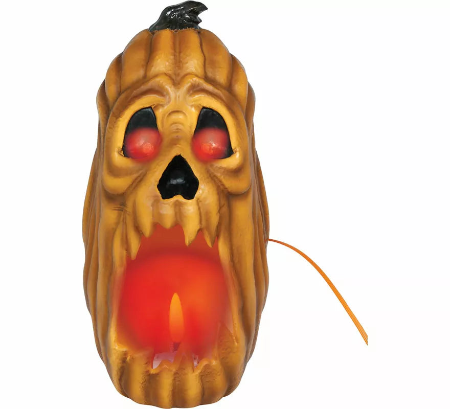 Translation missing: it.Vela Calabaza con Led Efecto Fuego de 20 cm