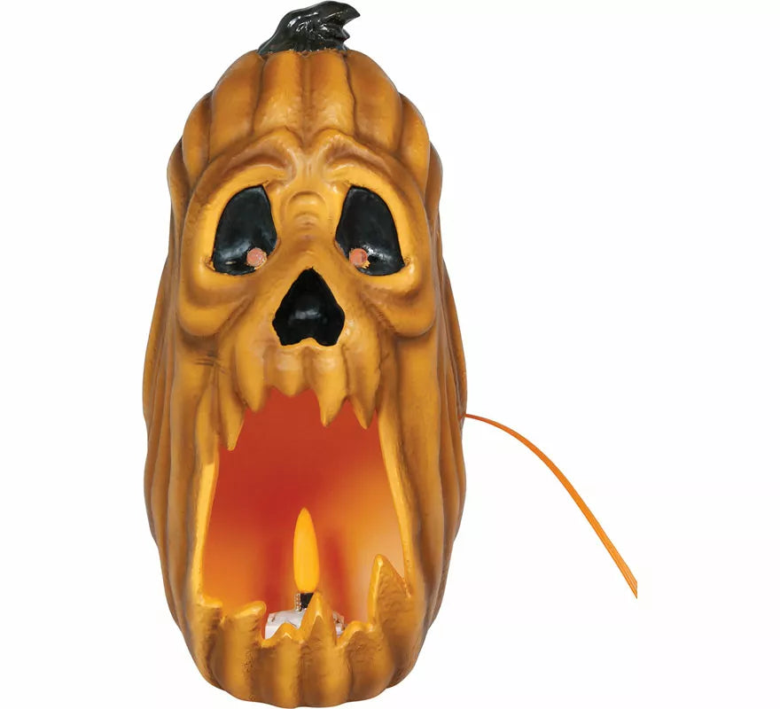 Translation missing: it.Vela Calabaza con Led Efecto Fuego de 20 cm