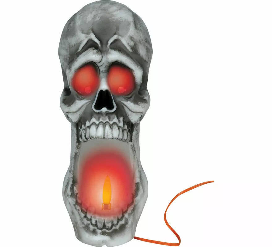 Translation missing: it.Vela Calavera con Led Efecto Fuego de 20 cm