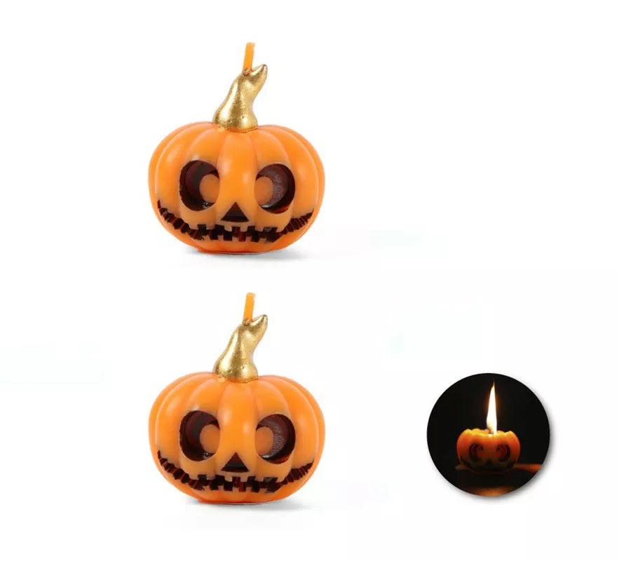 Translation missing: it.Vela Forma Calabaza clásica de 4,5x4,5x5 cm