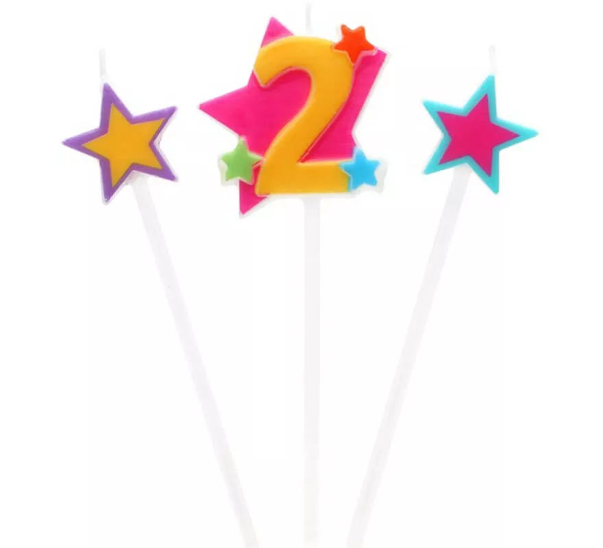 Translation missing: es.Vela Nº 2 con 2 Estrellas