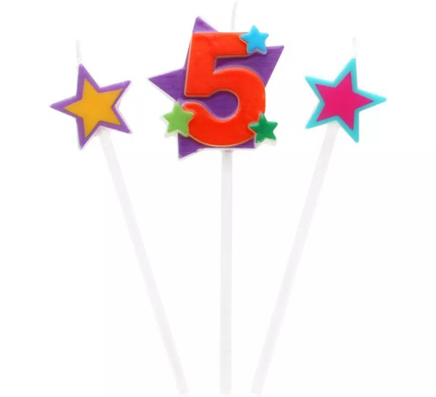 Translation missing: es.Vela Nº 5 con 2 Estrellas