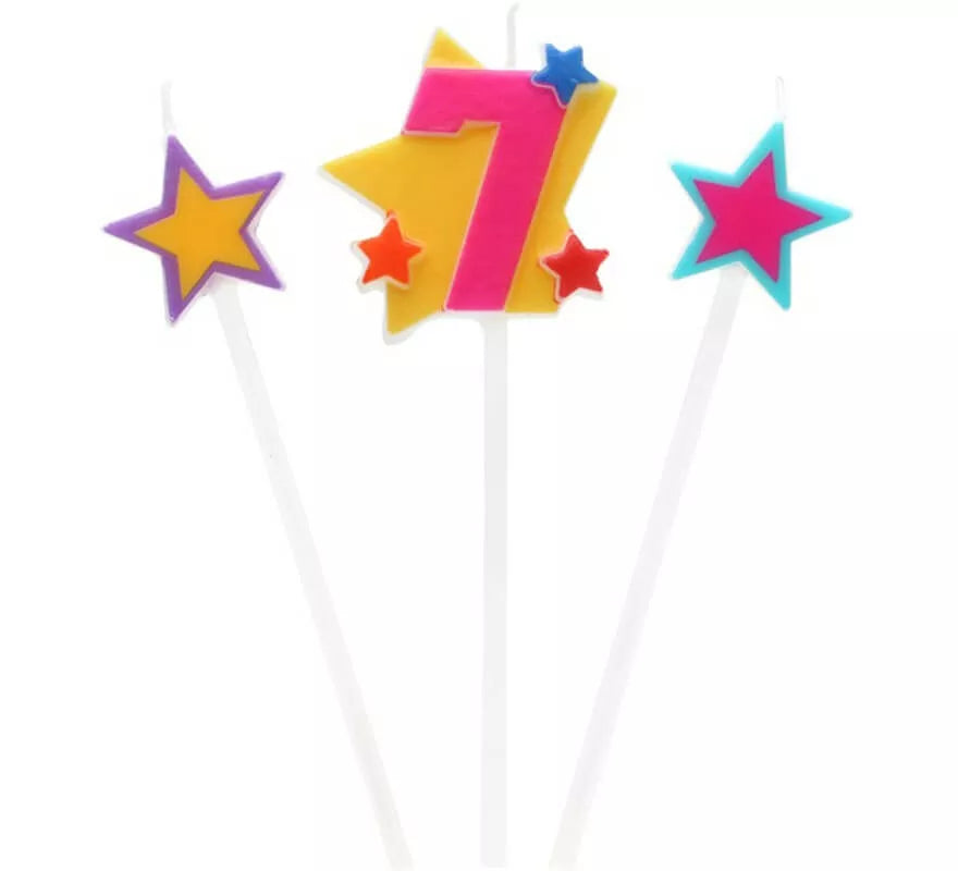 Translation missing: es.Vela Nº 7 con 2 Estrellas