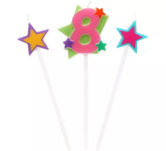 Candela nº 8 con 2 stelle