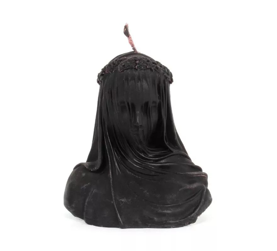 Translation missing: it.Vela Perfumada novia oscura de 9,5x9x9 cm