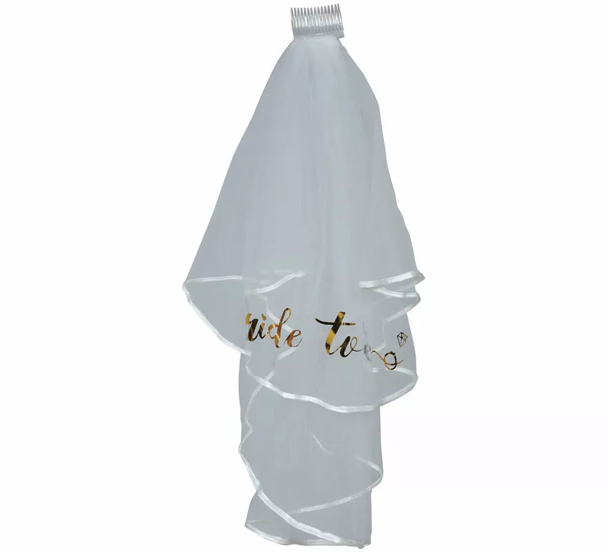 Translation missing: it.Velo de Novia Bride To Be de 70 cm