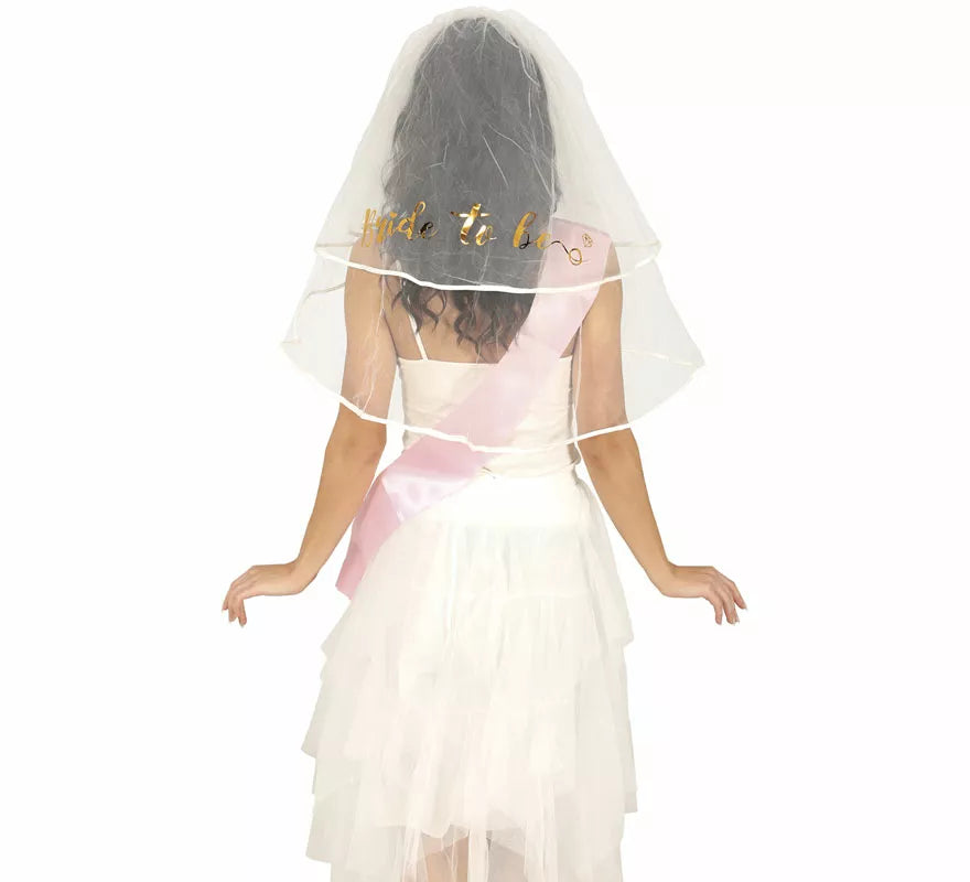 Translation missing: it.Velo de Novia Bride To Be de 70 cm