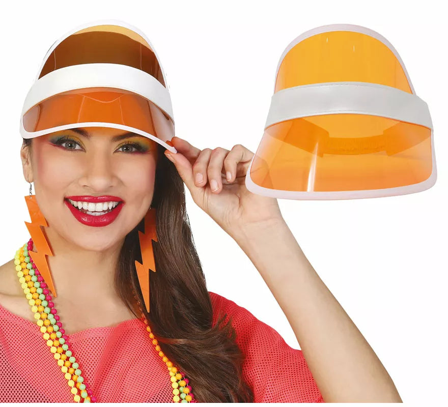 Viseras Transparentes en varios colores adulto