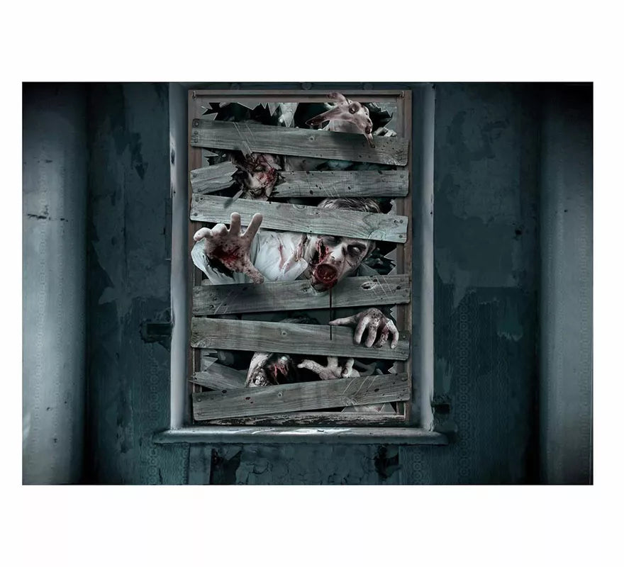 Translation missing: es.Window Zombies Decorativa de 80X120 cm