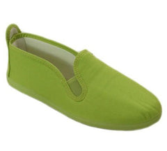 Sneakers Kung-Fu verde pistacchio con numeri dal 24 al 46