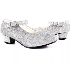 Scarpa Sevillana con tacco Silver Purpurin nei numeri dal 22 al 41