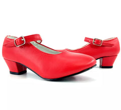 Scarpa Sevillana con tacco Rosso nei numeri dal 22 al 41