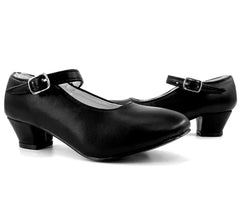 Scarpa Sevillano con tacco Nero nei numeri dal 20 al 41