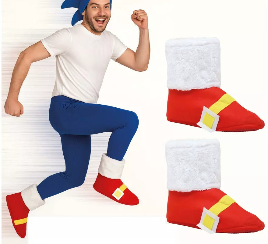 Zapatos de Corredor Erizo Azul de dibujos para adulto