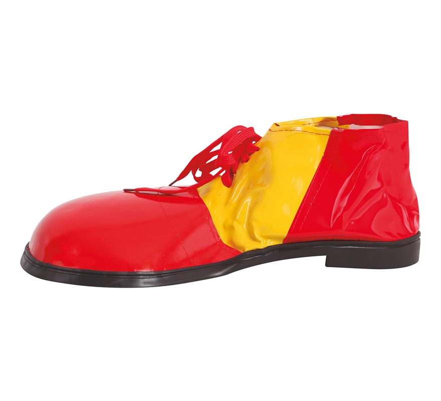 Translation missing: it.Zapatos de Payaso Rojos y Amarillos 35 cm