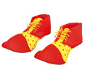Zapatos de Payaso Rojos y Amarillos 36 cm