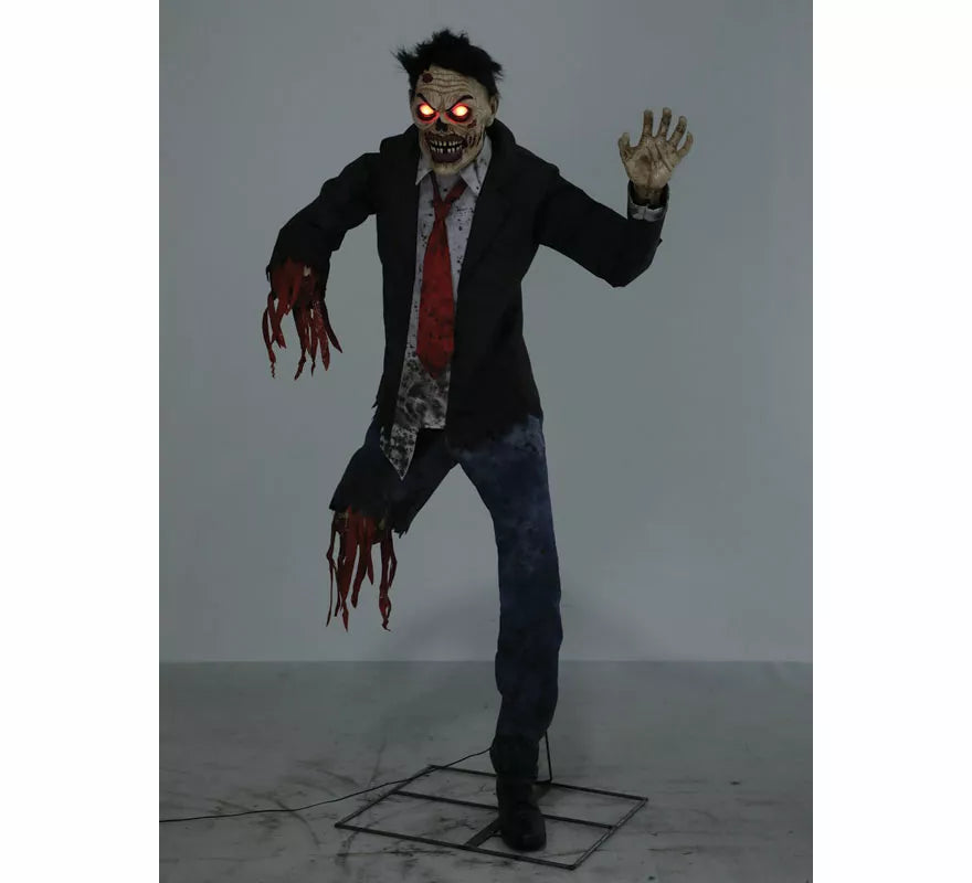 Translation missing: it.Zombie Descuartizado con luz, sonido y movimiento de 1,8 m