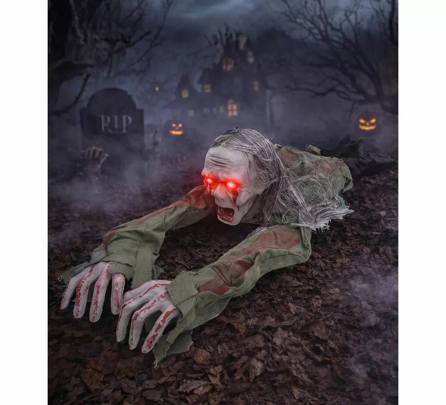 Translation missing: it.Zombie Gateando con Luz, Sonido y Movimiento de 100 cm