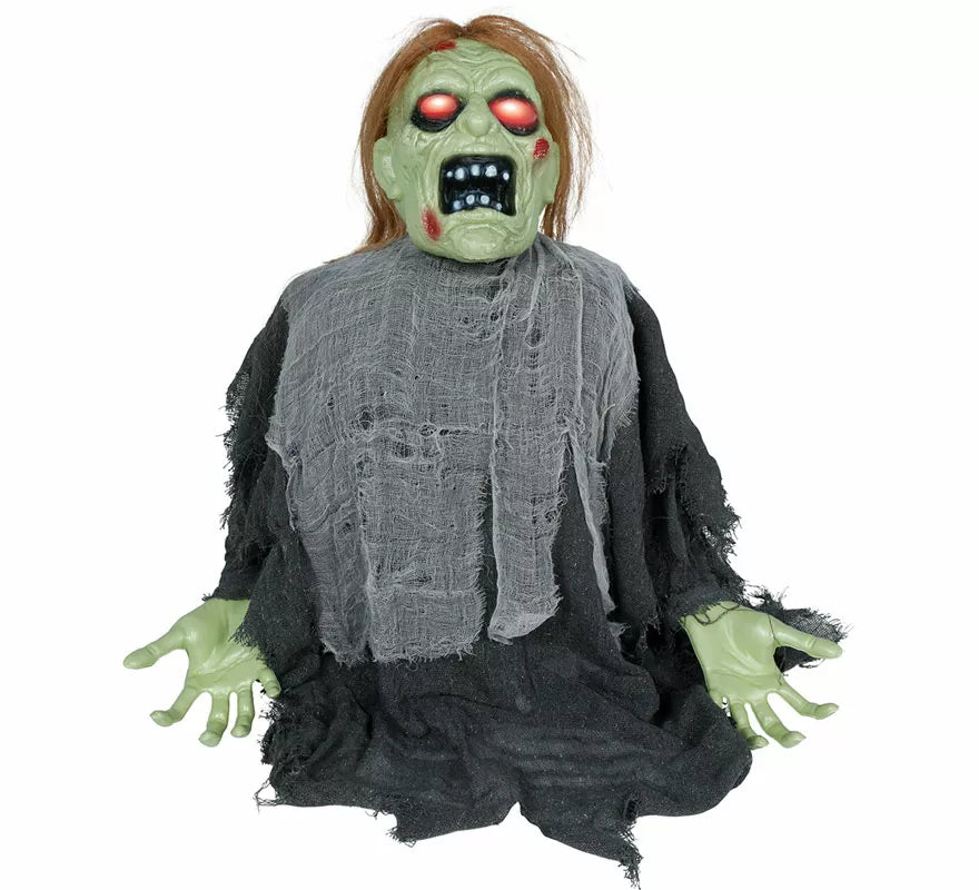 Translation missing: it.Zombie verde con Sonido y Movimiento de 64 cm