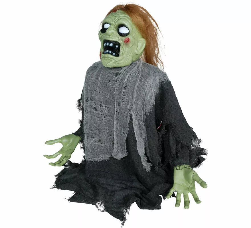 Translation missing: it.Zombie verde con Sonido y Movimiento de 64 cm