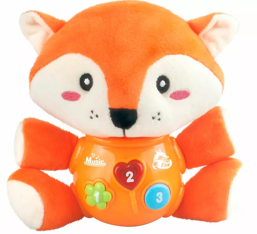 Translation missing: it.Zorro Musical de Peluche con Luz y Sonido de 24 cm
